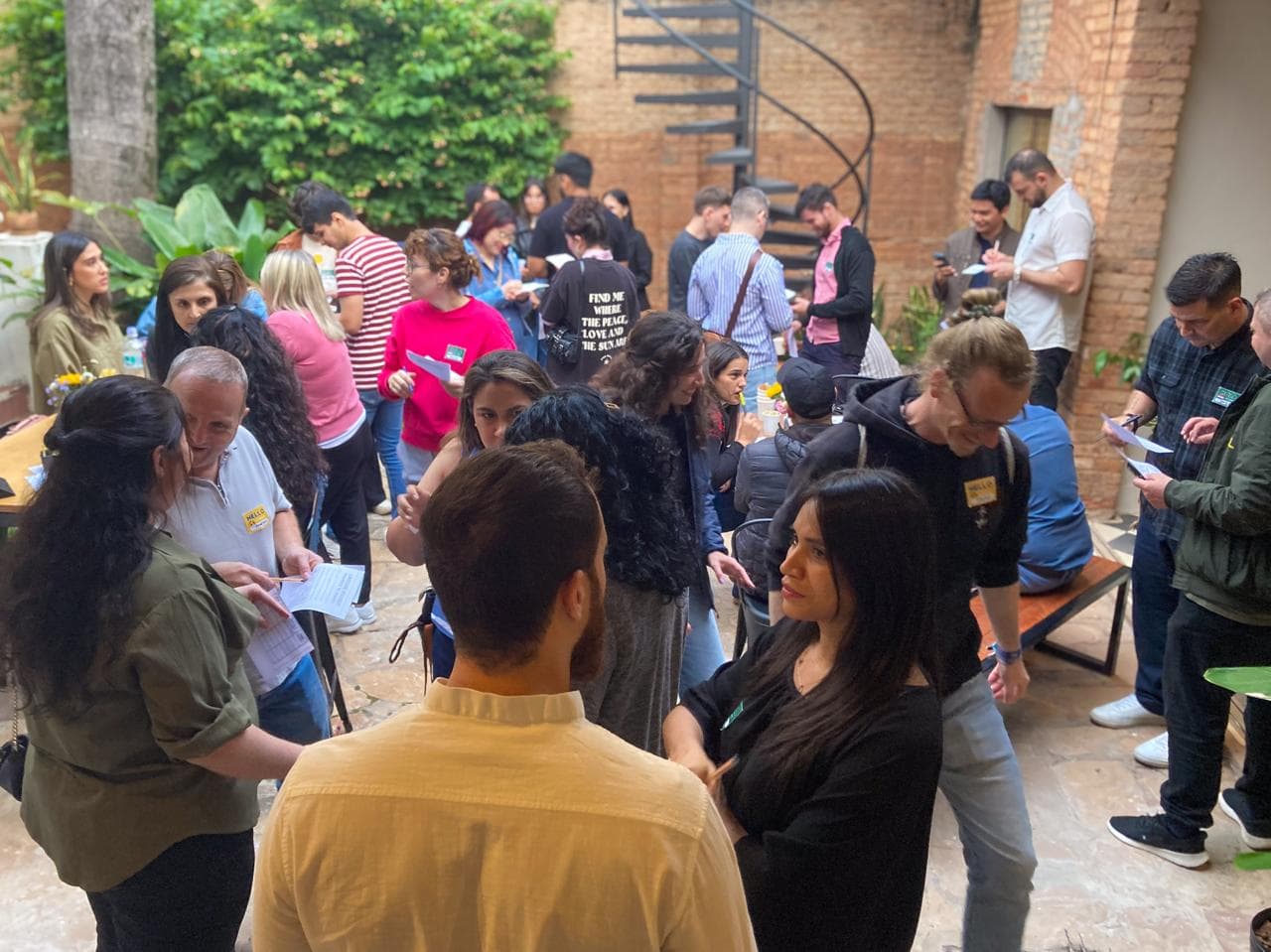 Language exchange event